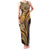 Hawaiian Hibiscus Tribal Vintage Motif Family Matching Tank Maxi Dress and Hawaiian Shirt Ver 4
