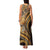 Hawaiian Hibiscus Tribal Vintage Motif Family Matching Tank Maxi Dress and Hawaiian Shirt Ver 4