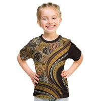 Hawaiian Hibiscus Tribal Vintage Motif Kid T Shirt Ver 4