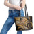 Hawaiian Hibiscus Tribal Vintage Motif Leather Tote Bag Ver 4