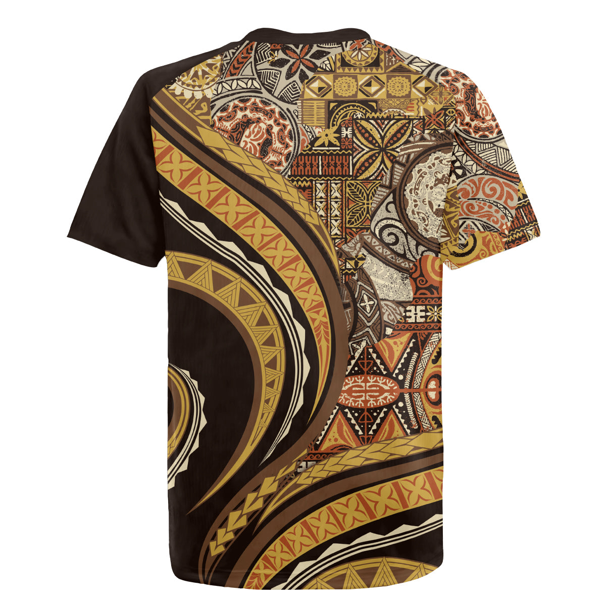 Hawaiian Hibiscus Tribal Vintage Motif Rugby Jersey Ver 4