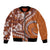 Hawaiian Hibiscus Tribal Vintage Motif Bomber Jacket Ver 5