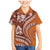 Hawaiian Hibiscus Tribal Vintage Motif Family Matching Mermaid Dress and Hawaiian Shirt Ver 5