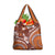 Hawaiian Hibiscus Tribal Vintage Motif Grocery Bag Ver 5