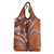 Hawaiian Hibiscus Tribal Vintage Motif Grocery Bag Ver 5