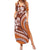 Hawaiian Hibiscus Tribal Vintage Motif Summer Maxi Dress Ver 5