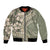 Hawaiian Hibiscus Tribal Vintage Motif Bomber Jacket Ver 6