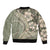 Hawaiian Hibiscus Tribal Vintage Motif Bomber Jacket Ver 6