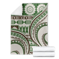 Hawaiian Hibiscus Tribal Vintage Motif Blanket Ver 7