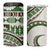 Hawaiian Hibiscus Tribal Vintage Motif 4 in 1 Can Cooler Tumbler Ver 7
