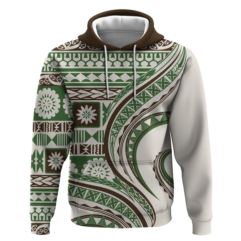 Hawaiian Hibiscus Tribal Vintage Motif Hoodie Ver 7