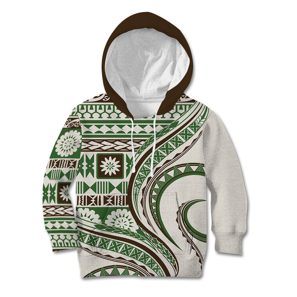 Hawaiian Hibiscus Tribal Vintage Motif Kid Hoodie Ver 7
