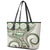 Hawaiian Hibiscus Tribal Vintage Motif Leather Tote Bag Ver 7