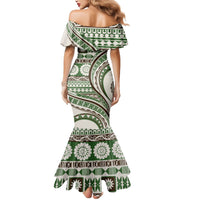 Hawaiian Hibiscus Tribal Vintage Motif Mermaid Dress Ver 7 LT9 - Polynesian Pride