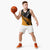 Australia New Zealand Rugby Basketball Jersey Gold Aboriginal Wallabies and Maori Black Fern - Polynesian Pride