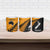 Australia New Zealand Rugby Ceramic Mug Gold Aboriginal Wallabies and Maori Black Fern - Polynesian Pride