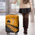 Australia New Zealand Rugby Luggage Cover Gold Aboriginal Wallabies and Maori Black Fern - Polynesian Pride