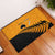 Australia New Zealand Rugby Rubber Doormat Gold Aboriginal Wallabies and Maori Black Fern - Polynesian Pride