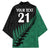 Australia New Zealand Rugby Kimono Green Aboriginal Wallabies and Maori Black Fern - Polynesian Pride