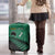 Australia New Zealand Rugby Luggage Cover Green Aboriginal Wallabies and Maori Black Fern - Polynesian Pride