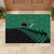 Australia New Zealand Rugby Rubber Doormat Green Aboriginal Wallabies and Maori Black Fern - Polynesian Pride