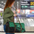 Australia New Zealand Rugby Travel Bag Green Aboriginal Wallabies and Maori Black Fern - Polynesian Pride