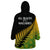 Australia Wallabies and Aotearoa Rugby Wearable Blanket Hoodie Kangaroo Black Fern Maori Gradient Vibe LT9 - Polynesian Pride