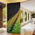 Australia New Zealand Rugby Door Cover Gradient Aboriginal Wallabies and Maori Black Fern - Polynesian Pride