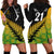 Custom Australia Wallabies and Aotearoa Rugby Hoodie Dress Kangaroo Black Fern Maori Gradient Vibe LT9 - Polynesian Pride