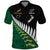 South Africa and Aotearoa Rugby Polo Shirt Springboks Black Fern Maori Vibe LT9 Black - Polynesian Pride