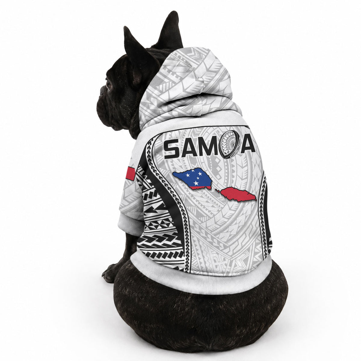 Samoa Rugby Pet Hoodie Go Champions World Cup 2023 Polynesian Unique LT9 - Polynesian Pride
