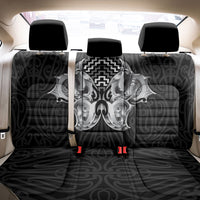 Aotearoa Kowhaiwhai Poutama Black Motif Back Car Seat Cover LT9 - Polynesian Pride