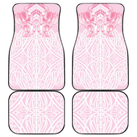 Aotearoa Kowhaiwhai Poutama Pink Motif Car Mats LT9 - Polynesian Pride