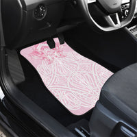 Aotearoa Kowhaiwhai Poutama Pink Motif Car Mats LT9 - Polynesian Pride