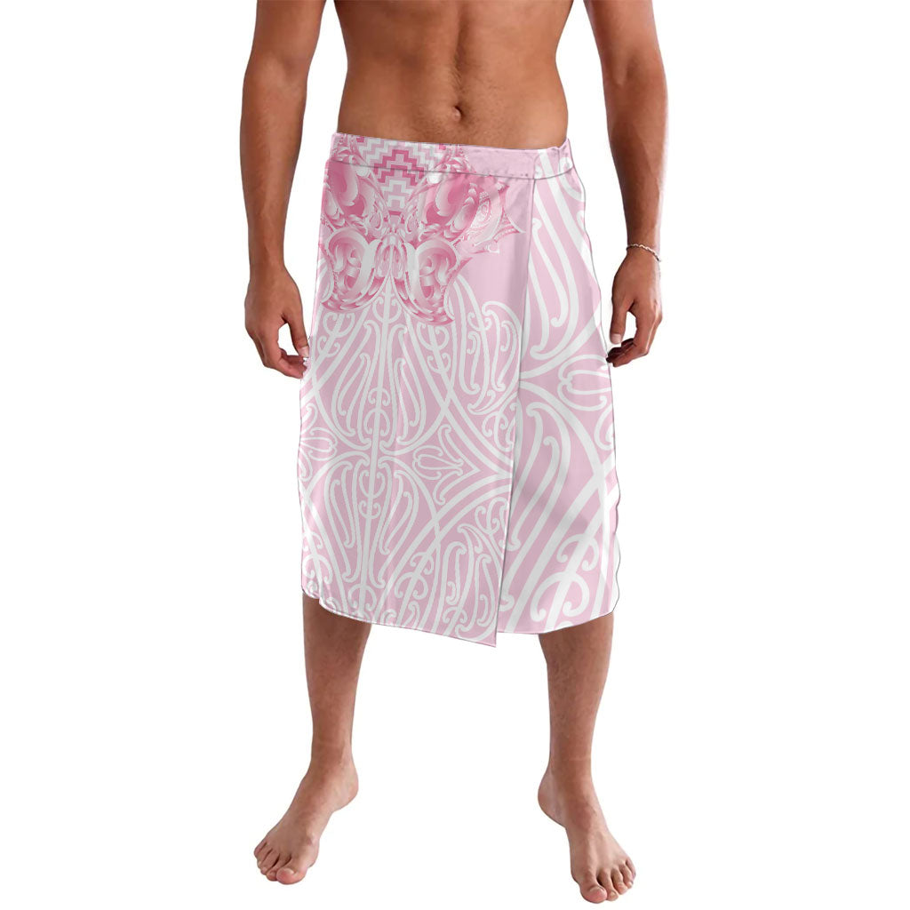Aotearoa Kowhaiwhai Poutama Pink Motif Lavalava