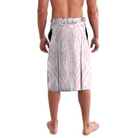 Aotearoa Kowhaiwhai Poutama Pink Motif Lavalava LT9 - Polynesian Pride