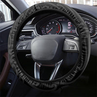 Aotearoa Kowhaiwhai Poutama Rainbow Motif Steering Wheel Cover LT9 - Polynesian Pride