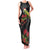 Meri Kirihimete Kakapo Family Matching Tank Maxi Dress and Hawaiian Shirt Black Silver Fern Christmas Vibe