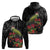 Meri Kirihimete Kakapo Hoodie Black Silver Fern Christmas Vibe