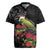 Meri Kirihimete Kakapo Rugby Jersey Black Silver Fern Christmas Vibe