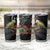 Meri Kirihimete Kakapo Tumbler Cup Black Silver Fern Christmas Vibe