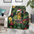 Meri Kirihimete Kakapo Blanket New Zealand Christmas with Tropical Vibe