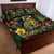 Meri Kirihimete Kakapo Quilt Bed Set New Zealand Christmas with Tropical Vibe