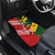 Australia-Tonga Rugby Pacific Custom Car Mats The Kangaroos and Mate Ma'a Tonga