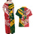 Australia-Tonga Rugby Pacific Custom Couples Matching Off Shoulder Maxi Dress and Hawaiian Shirt The Kangaroos and Mate Ma'a Tonga