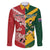 Australia-Tonga Rugby Pacific Custom Family Matching Puletasi and Hawaiian Shirt The Kangaroos and Mate Ma'a Tonga
