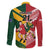 Australia-Tonga Rugby Pacific Custom Family Matching Puletasi and Hawaiian Shirt The Kangaroos and Mate Ma'a Tonga
