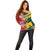 Australia-Tonga Rugby Pacific Custom Off Shoulder Sweater The Kangaroos and Mate Ma'a Tonga