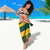 Australia-Tonga Rugby Pacific Custom Sarong The Kangaroos and Mate Ma'a Tonga
