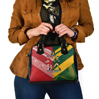Australia-Tonga Rugby Pacific Custom Shoulder Handbag The Kangaroos and Mate Ma'a Tonga
